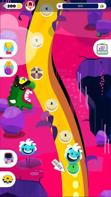 This picture is one of the Lingolish game screenshots