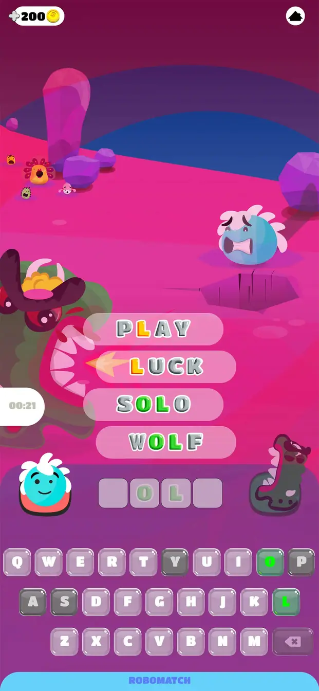 This picture is one of the Lingolish game screenshots